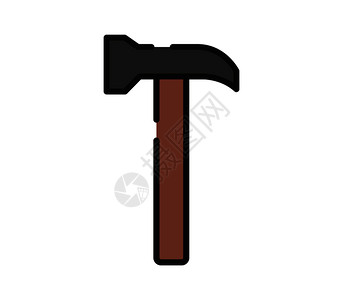 雷神锤插画_雷神锤卡通_雷神锤插图_手绘_板绘_摄图网