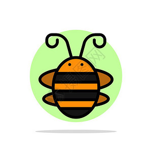 卡通蜜蜂图标图片