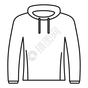 区块连hipoang连帽图标用于孤立白色背景的网络设计himp连帽式图标