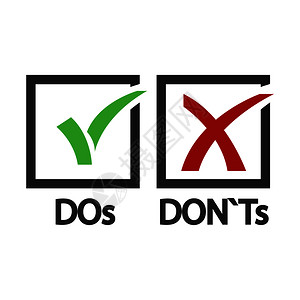 做面条doansye和no矢量符号显示正确和错误交叉勾选符号做和不是没有