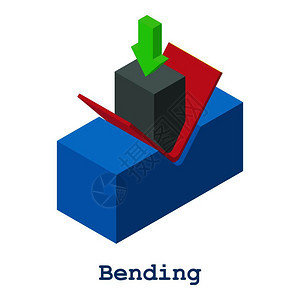 弯曲金属图示用于Web的弯曲金属图示等量弯曲金属图示等量3d样式图片