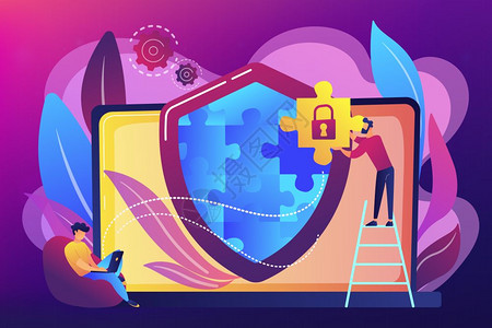 高铁交通插画-高铁交通卡通-墨西哥人行平板彩色矢量图有棕榈树的街道