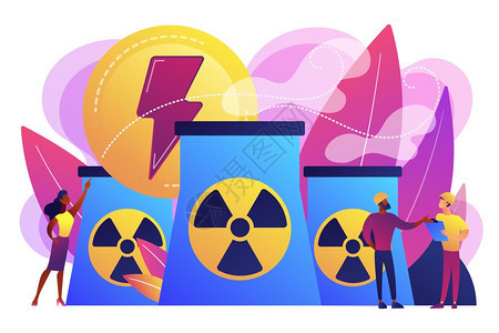 核能电厂可持续能源 图片