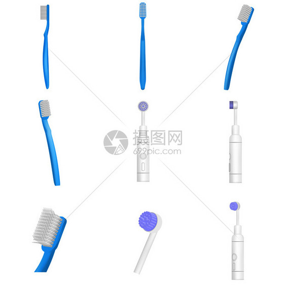 实际展示9个牙样供网络使用牙样实用风格图片