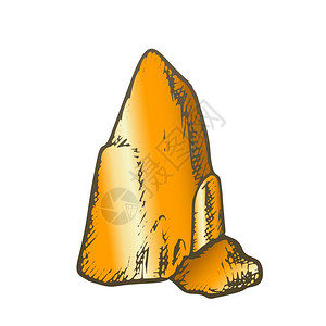 伊甸岩用于建筑栅栏的坚固石块悬浮元素用于陈年风格图解的自然块板刻