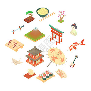 中国元素建筑插画
