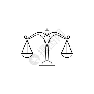 公开公平公正插画