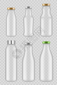 透明玻璃瓶图片