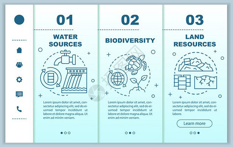 节约用水保护环境可持续发展概念生态平衡图片