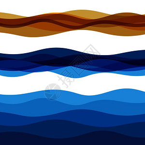 园河插画-园河卡通-白底鱼的矢量图像插图-摄图网