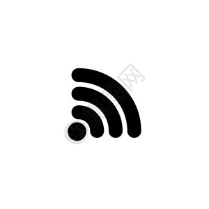 无线wifi标志插画_无线wifi标志卡通_无线wifi标志插图_手绘_板绘_摄
