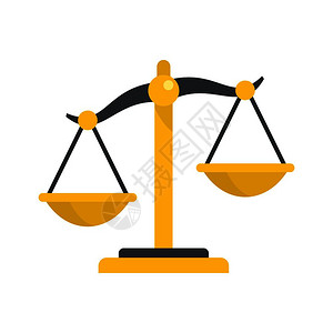 混乱数学符号贴图失衡的天平插画