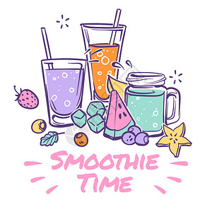 素描滑水插画_素描滑水卡通_素描滑水插图_手绘_板绘_摄图网