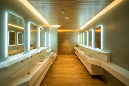 现代设计公共厕所和洗手间豪华室内现代设计公共厕所和洗手间图片