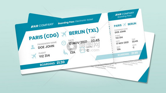 2张旅行者机场登飞票上面写旅客姓名航空公司飞行邀请函和机出入证2张旅行者机场登飞票上面有病媒说明2张飞机票上面有乘客姓名航空公司图片
