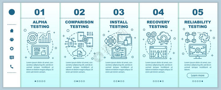 安装移动网页矢量模板的软件能测试智手机网站界面与线插图的对应想法网页徒步通过骤屏幕彩色概念图片