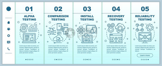 安装移动网页矢量模板的软件能测试智手机网站界面与线插图的对应想法网页徒步通过骤屏幕彩色概念图片