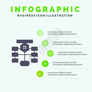 流程图表数据库信息图演示模板图片