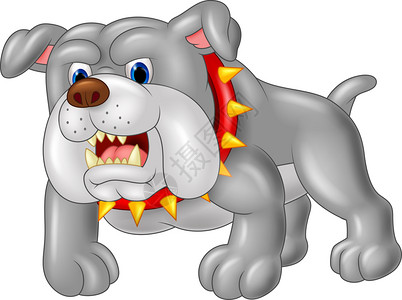 卡通恶犬图片素材