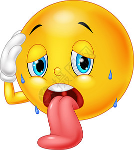 卡通黄色表情图片