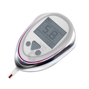用于分析甘蔗糖尿病血液的数字工具现代医学技术保健测试分析器模板符合实际的3d说明图片