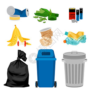 垃圾桶分类图片