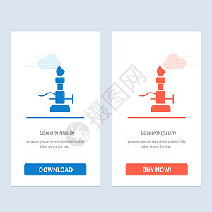火实验室灯光科学火炬蓝色和红下载现在购买网络部件卡模板图片