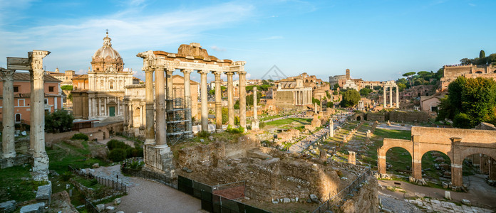 罗马论坛遗址图片