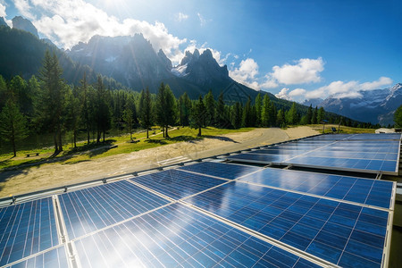 太阳能系统太阳能是世界源可持续创新可持续的资源背景