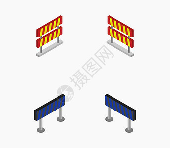 等度路障设计对比图图片