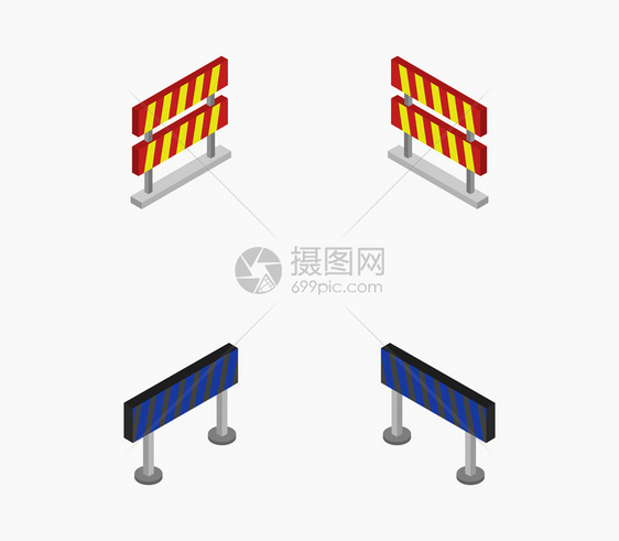 等度路障设计对比图图片