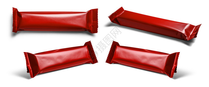 用于您设计的红色容器模板白背景上的不同角度用于您设计的红色包装模板白背景上的不同角度图片