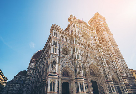 意利佛罗伦萨的主要教堂是位于佛罗伦萨历史中心的非世袭界遗产图片