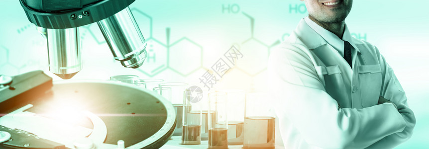 用于医学研究的实验室图片