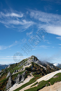 阿尔卑斯山脉的风景图片