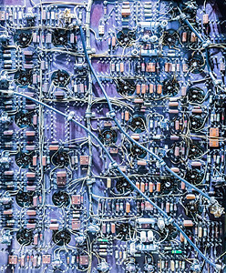 尤斯亚计算机博物馆模拟电子技术闭合展览a图片