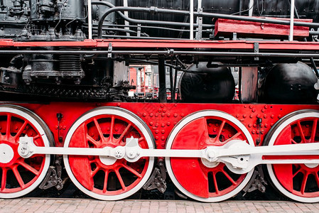 老式的蒸汽火车图片