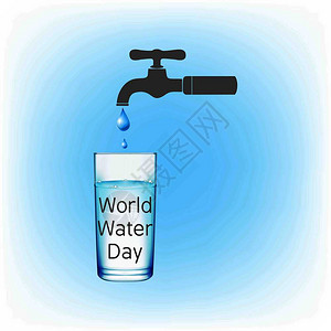 世界水日背景背景图片