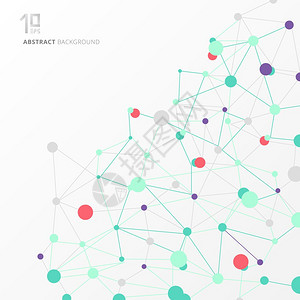 医学科技化的分子和通信科学背景图片