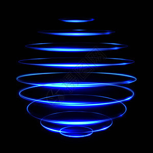光电闪场效应世界地球技术概念光魔法闪运动亮数字光蓝球插图矢闪球效应图片