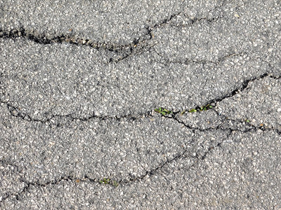 路面裂缝图片素材