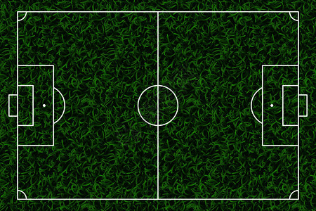绿色足球场矢量背景图片