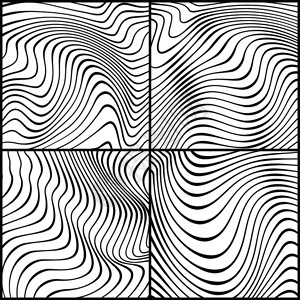 二方连续图案叶子设计图片