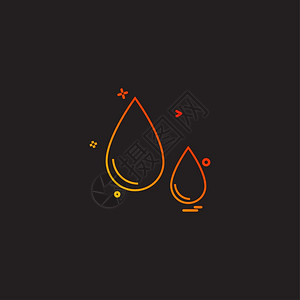 滴滴菁萃健康保图标矢量脱水插画