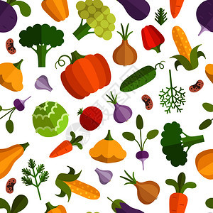 蔬菜卡通插图图片