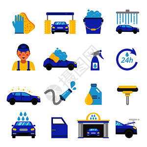 洗车清洁服务插图图片