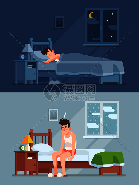 睡眠障碍图片