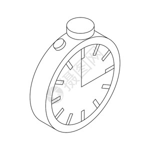 速度时间背景插画