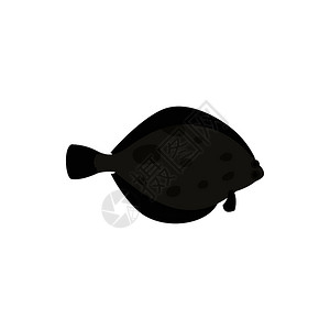 翘嘴鱼插画-翘嘴鱼卡通-在白色背景矢量图上孤立的橙虾标平面插图-摄