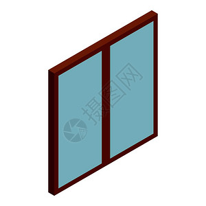 入口玻璃门插画_入口玻璃门卡通_入口玻璃门插图_手绘_板绘_摄图网